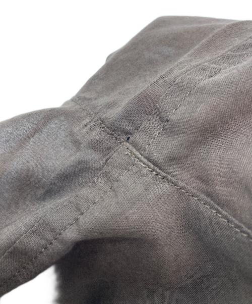 GOOD GRIEF!（グッドグリーフ）GOOD GRIEF! (グッドグリーフ) SHEER COTTON SHIRT ブラウン サイズ:Freeの古着・服飾アイテム