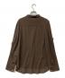 GOOD GRIEF! (グッドグリーフ) SHEER COTTON SHIRT ブラウン サイズ:Free：9000円