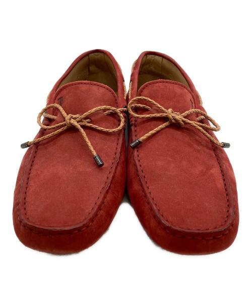 TOD'S（トッズ）TOD'S (トッズ) ドライビングシューズ レッド サイズ:6 1/2の古着・服飾アイテム