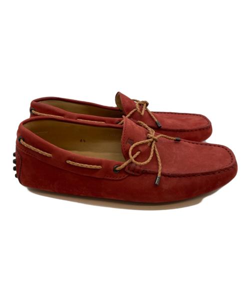 TOD'S（トッズ）TOD'S (トッズ) ドライビングシューズ レッド サイズ:6 1/2の古着・服飾アイテム