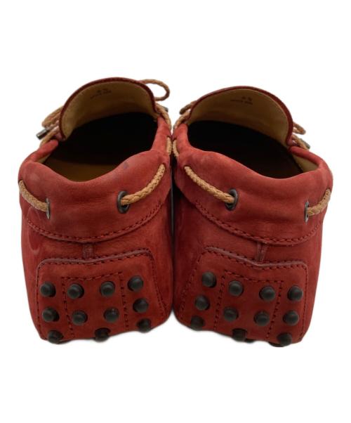 TOD'S（トッズ）TOD'S (トッズ) ドライビングシューズ レッド サイズ:6 1/2の古着・服飾アイテム