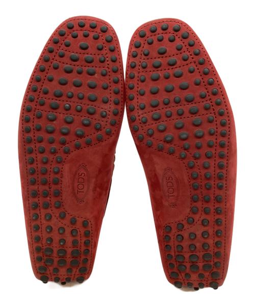 TOD'S（トッズ）TOD'S (トッズ) ドライビングシューズ レッド サイズ:6 1/2の古着・服飾アイテム
