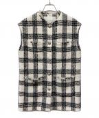 Whim Gazetteウィムガゼット）の古着「ツイードジレ」