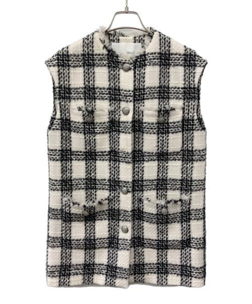 Whim Gazette（ウィムガゼット）Whim Gazette (ウィムガゼット) ツイードジレ サイズ:Fの古着・服飾アイテム