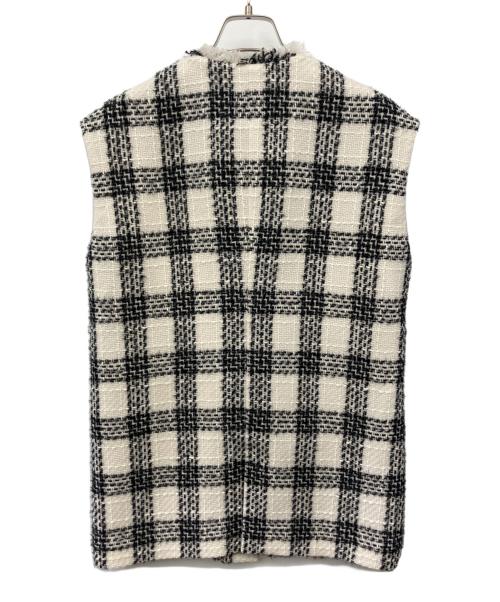 Whim Gazette（ウィムガゼット）Whim Gazette (ウィムガゼット) ツイードジレ サイズ:Fの古着・服飾アイテム