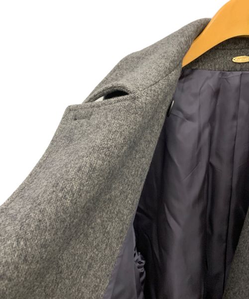 MUSE de Deuxieme Classe（ミューズ ドゥーズィエム クラス）MUSE de Deuxieme Classe (ミューズ ドゥーズィエム クラス) Victorianarrow Half コート グレー サイズ:-の古着・服飾アイテム