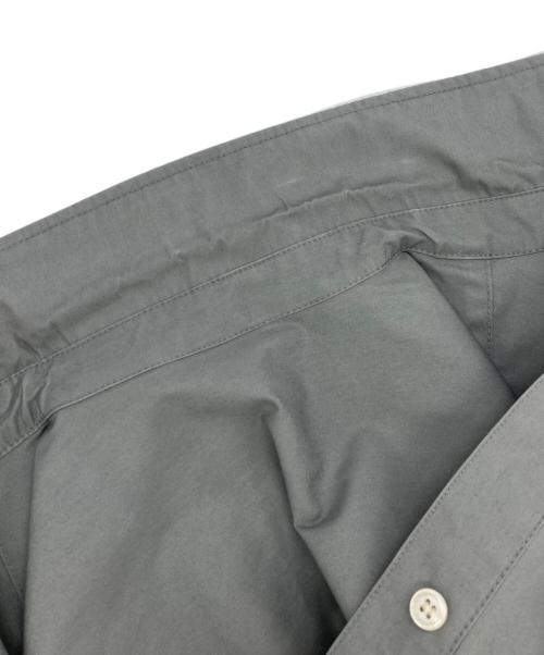 MAISON SPECIAL（メゾンスペシャル）MAISON SPECIAL (メゾンスペシャル) ネクタイショートシャツ グレー サイズ:FREEの古着・服飾アイテム