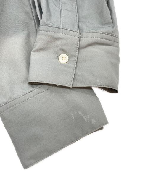 MAISON SPECIAL（メゾンスペシャル）MAISON SPECIAL (メゾンスペシャル) ネクタイショートシャツ グレー サイズ:FREEの古着・服飾アイテム