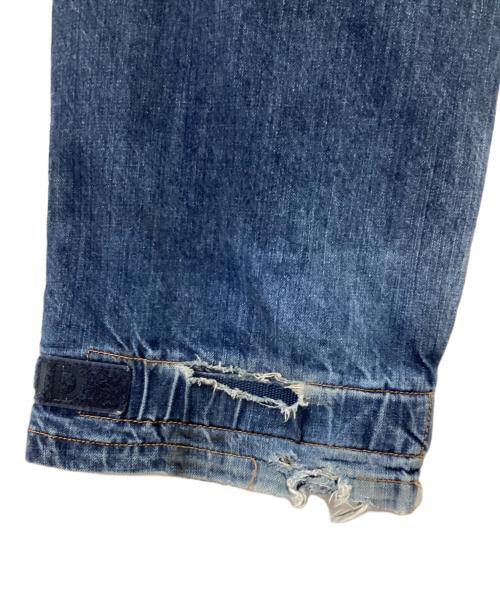 MARITHE+FRANCOIS GIRBAUD（マリテフランソワジルボー）MARITHE+FRANCOIS GIRBAUD (マリテフランソワジルボー) デニムシャトルパンツ インディゴ サイズ:32Mの古着・服飾アイテム