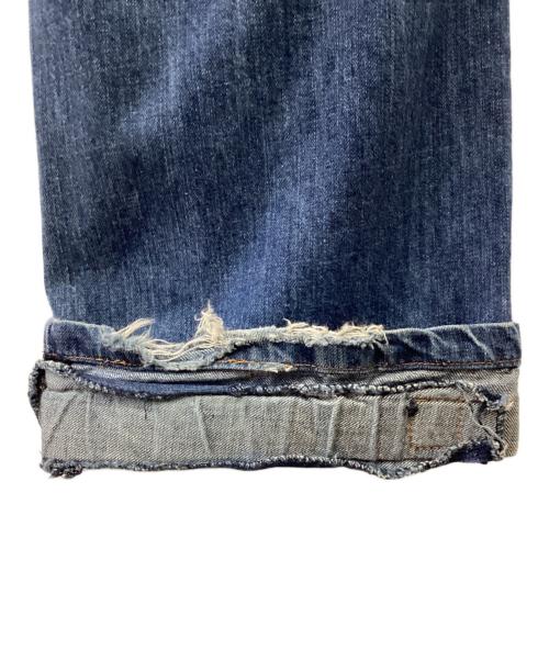 MARITHE+FRANCOIS GIRBAUD（マリテフランソワジルボー）MARITHE+FRANCOIS GIRBAUD (マリテフランソワジルボー) デニムシャトルパンツ インディゴ サイズ:32Mの古着・服飾アイテム