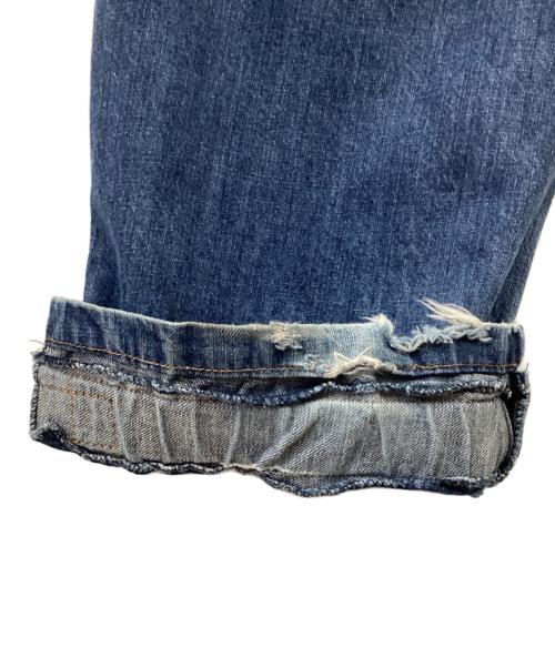 MARITHE+FRANCOIS GIRBAUD（マリテフランソワジルボー）MARITHE+FRANCOIS GIRBAUD (マリテフランソワジルボー) デニムシャトルパンツ インディゴ サイズ:32Mの古着・服飾アイテム