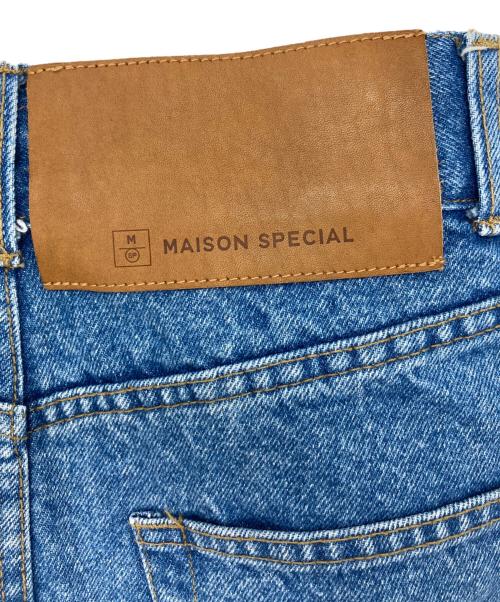 MAISON SPECIAL（メゾンスペシャル）MAISON SPECIAL (メゾンスペシャル) Side Hole Denim Skirt インディゴ サイズ:38の古着・服飾アイテム