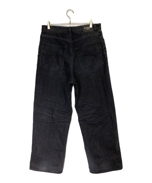 BALENCIAGA（バレンシアガ）BALENCIAGA (バレンシアガ) デニムパンツ ブラック サイズ:78.5cm (W31)の古着・服飾アイテム