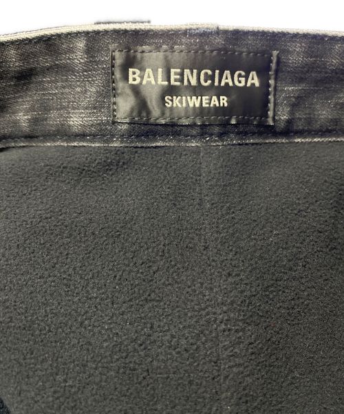 BALENCIAGA（バレンシアガ）BALENCIAGA (バレンシアガ) デニムパンツ ブラック サイズ:78.5cm (W31)の古着・服飾アイテム