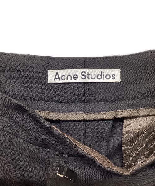 Acne studios（アクネ ストゥディオズ）Acne studios (アクネ ストゥディオズ) テーラードトラウザーズ ブラック サイズ:48の古着・服飾アイテム