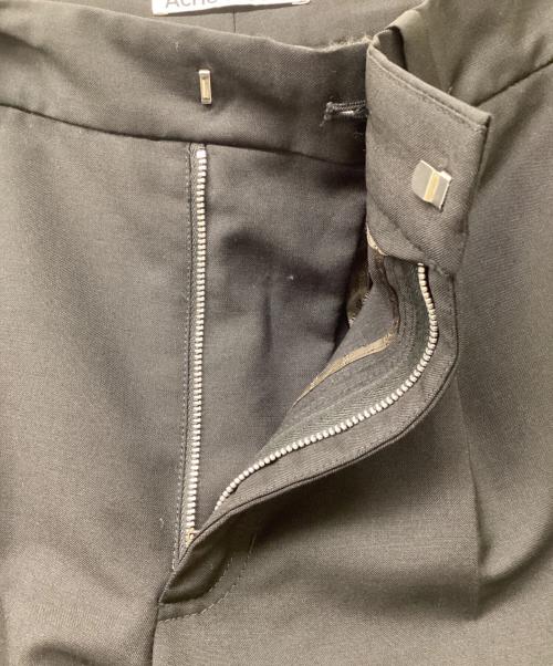 Acne studios（アクネ ストゥディオズ）Acne studios (アクネ ストゥディオズ) テーラードトラウザーズ ブラック サイズ:48の古着・服飾アイテム
