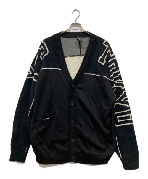 Y-3（ワイスリー）Y-3 (ワイスリー) GFX KNIT CARDIGAN ブラック サイズ:Sの古着・服飾アイテム