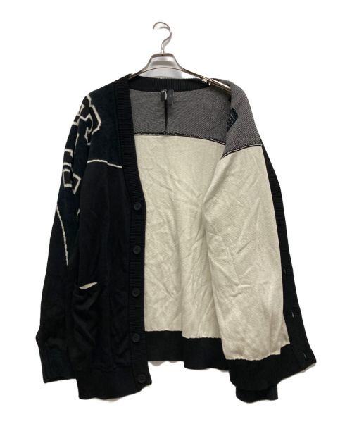 Y-3（ワイスリー）Y-3 (ワイスリー) GFX KNIT CARDIGAN ブラック サイズ:Sの古着・服飾アイテム