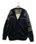 Y-3（ワイスリー）の古着「GFX KNIT CARDIGAN」｜ブラック
