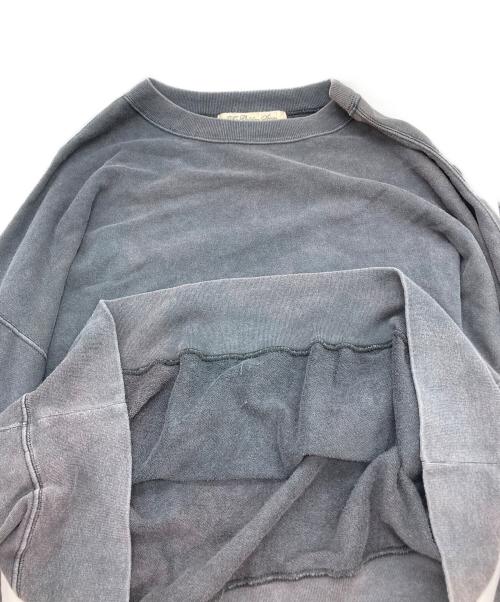 REMI RELIEF（レミレリーフ）REMI RELIEF (レミレリーフ) L'appartement (アパルトモン) SWEAT PULLOVER チャコールグレー サイズ:Freeの古着・服飾アイテム