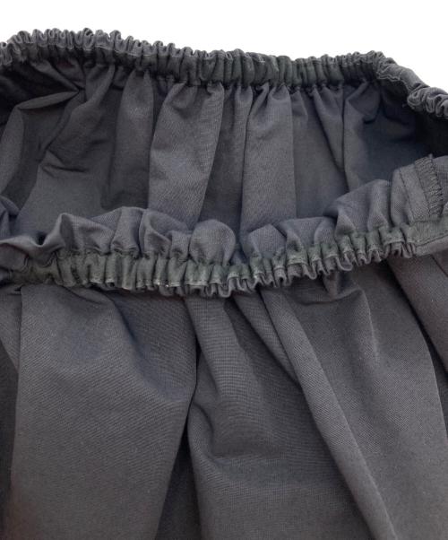 H BEAUTY&YOUTH（エイチ ビューティー&ユース）H BEAUTY&YOUTH (エイチ ビューティー&ユース) コットンナイロンタフタ パフスリーブドレス ブラック サイズ:Freeの古着・服飾アイテム