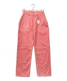 R.H.Vintage（ロンハーマン・ヴィンテージ）の古着「Herringbone Color Pants」｜ピンク