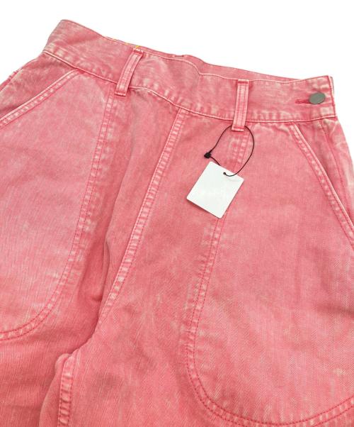 R.H.Vintage（ロンハーマン・ヴィンテージ）R.H.Vintage (ロンハーマン・ヴィンテージ) Herringbone Color Pants ピンク サイズ:S 未使用品の古着・服飾アイテム