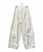 Ron Hermanロンハーマン）の古着「Wide Military Pants」｜ホワイト