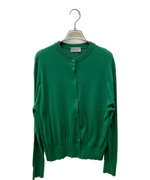 JOHN SMEDLEY（ジョンスメドレー）JOHN SMEDLEY (ジョンスメドレー) ニットカーディガン グリーン サイズ:Mの古着・服飾アイテム