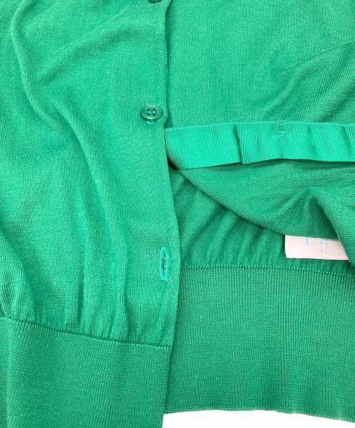 JOHN SMEDLEY（ジョンスメドレー）JOHN SMEDLEY (ジョンスメドレー) ニットカーディガン グリーン サイズ:Mの古着・服飾アイテム