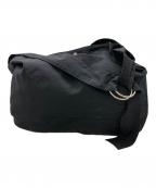 MYマイ）の古着「NYLON CANVAS SHOULDER BAG」｜ブラック