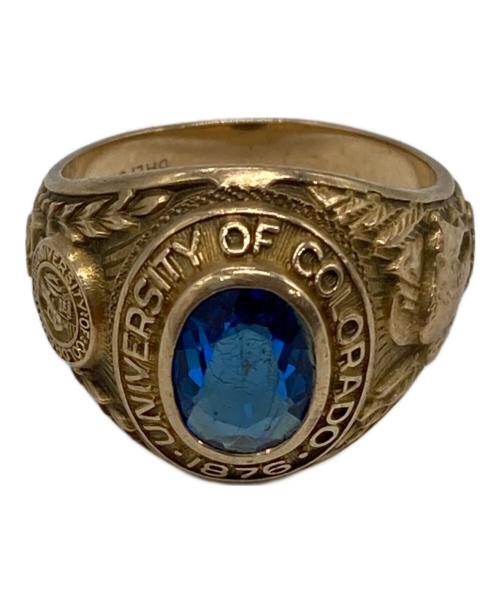 BALFOUR（バルフォア）BALFOUR (バルフォア) カレッジリング university of colorado ゴールド サイズ:-の古着・服飾アイテム