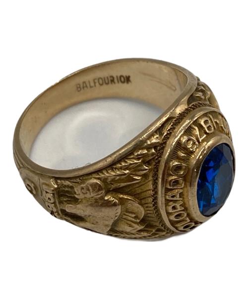 BALFOUR（バルフォア）BALFOUR (バルフォア) カレッジリング university of colorado ゴールド サイズ:-の古着・服飾アイテム