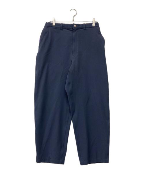 THE NORTHFACE PURPLELABEL（ザ・ノースフェイス パープルレーベル）THE NORTHFACE PURPLELABEL (ザ・ノースフェイス パープルレーベル) ストレッチツイル ワイドテーパードパンツ ネイビー サイズ:SIZE 81cm (W32)の古着・服飾アイテム