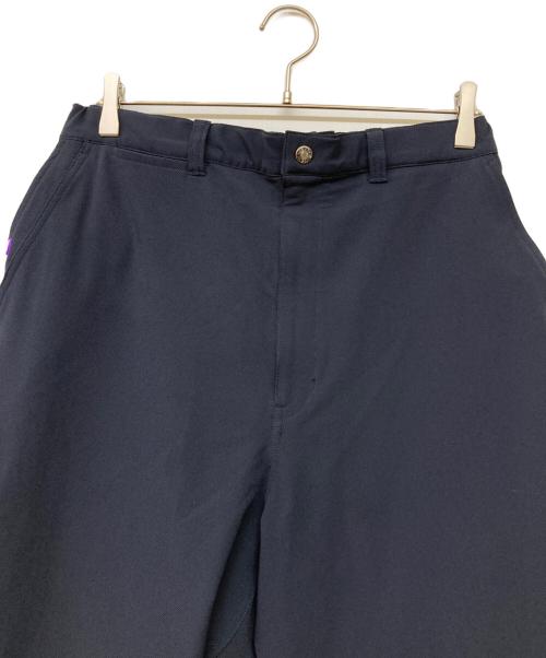 THE NORTHFACE PURPLELABEL（ザ・ノースフェイス パープルレーベル）THE NORTHFACE PURPLELABEL (ザ・ノースフェイス パープルレーベル) ストレッチツイル ワイドテーパードパンツ ネイビー サイズ:SIZE 81cm (W32)の古着・服飾アイテム