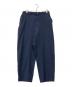 THE NORTHFACE PURPLELABEL（ザ・ノースフェイス パープルレーベル）の古着「ストレッチツイル ワイドテーパードパンツ」｜ネイビー