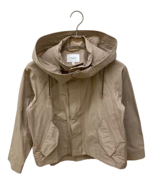 BEAUTY&YOUTH（ビューティーアンドユース）BEAUTY&YOUTH (ビューティーアンドユース) グログランフードマウンテンパーカー ベージュ サイズ:Ｓの古着・服飾アイテム