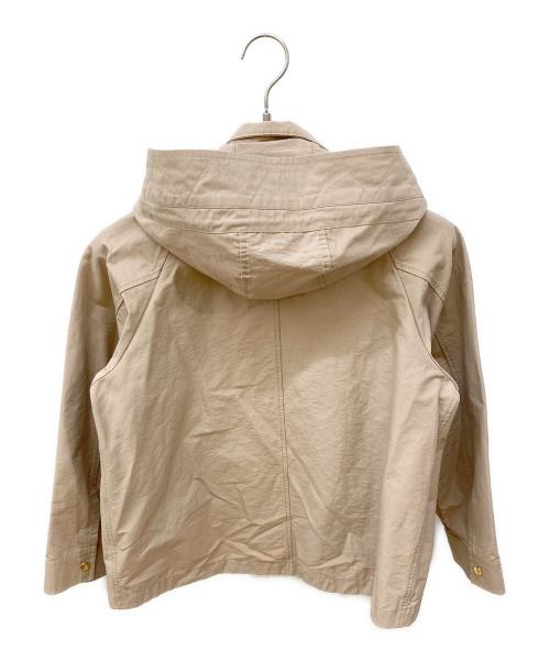 BEAUTY&YOUTH（ビューティーアンドユース）BEAUTY&YOUTH (ビューティーアンドユース) グログランフードマウンテンパーカー ベージュ サイズ:Ｓの古着・服飾アイテム