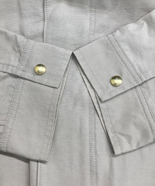 BEAUTY&YOUTH（ビューティーアンドユース）BEAUTY&YOUTH (ビューティーアンドユース) グログランフードマウンテンパーカー ベージュ サイズ:Ｓの古着・服飾アイテム