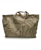 BOTTEGA VENETAボッテガベネタ）の古着「ナイロントートバッグ」｜オリーブ