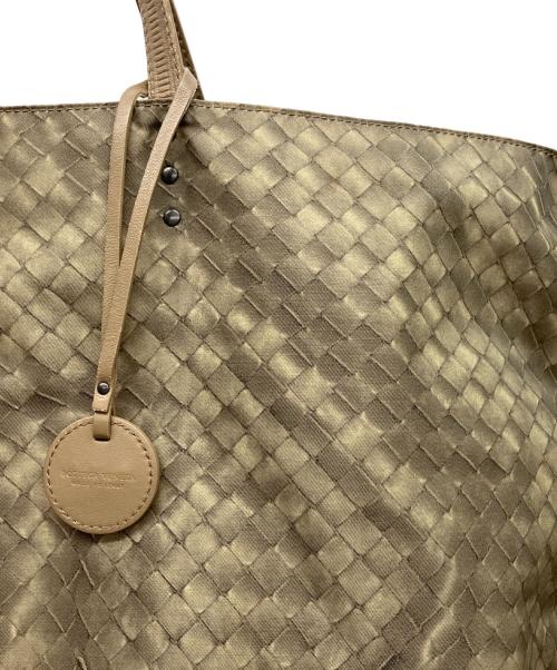 BOTTEGA VENETA（ボッテガベネタ）BOTTEGA VENETA (ボッテガベネタ) ナイロントートバッグ オリーブの古着・服飾アイテム