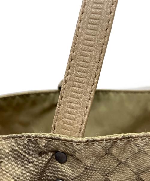 BOTTEGA VENETA（ボッテガベネタ）BOTTEGA VENETA (ボッテガベネタ) ナイロントートバッグ オリーブの古着・服飾アイテム