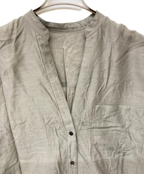 Plage（プラージュ）Plage (プラージュ) 24SS SHEER SKIN シャツ(シアースキン シャツ) オリーブ サイズ:FREEの古着・服飾アイテム