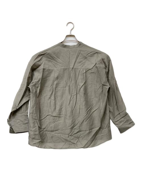 Plage（プラージュ）Plage (プラージュ) 24SS SHEER SKIN シャツ(シアースキン シャツ) オリーブ サイズ:FREEの古着・服飾アイテム