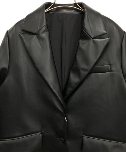 COEL（コエル）COEL (コエル) レザージャケット ブラック サイズ:36の古着・服飾アイテム