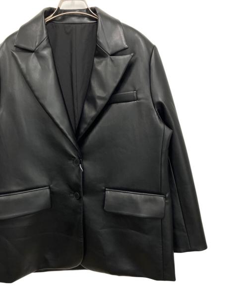 COEL（コエル）COEL (コエル) レザージャケット ブラック サイズ:36の古着・服飾アイテム