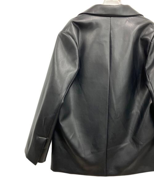 COEL（コエル）COEL (コエル) レザージャケット ブラック サイズ:36の古着・服飾アイテム
