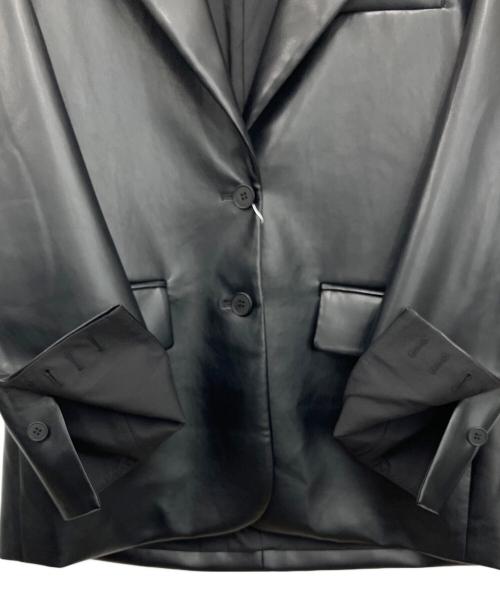 COEL（コエル）COEL (コエル) レザージャケット ブラック サイズ:36の古着・服飾アイテム