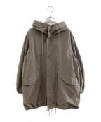 Spick and Spanスピックアンドスパン）の古着「撥水スノーカモパーカーコート」｜オリーブ