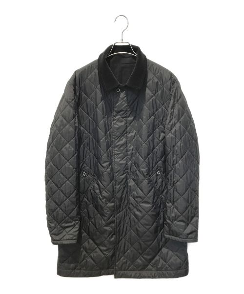 MACKINTOSH PHILOSOPHY（マッキントッシュ フィロソフィー）MACKINTOSH PHILOSOPHY (マッキントッシュフィロソフィー) リバーシブルステンカラーコート　H1C35-423-09 ブラック サイズ:42の古着・服飾アイテム